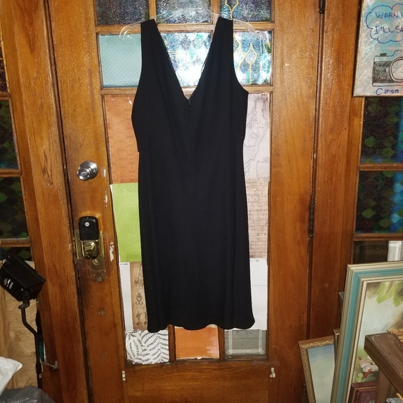 black funeral dress size 16